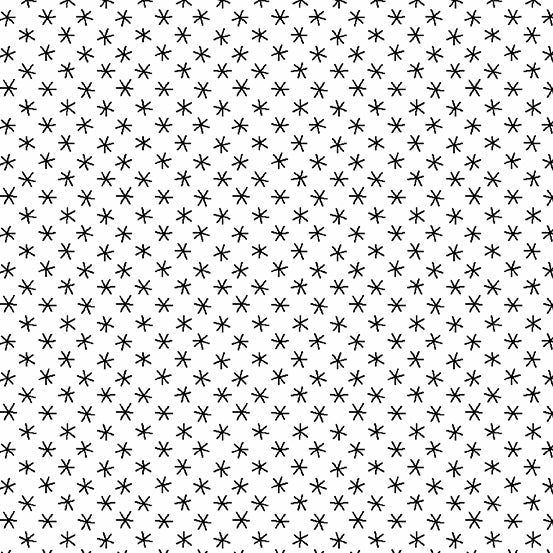 Andover Century Black on White Stars