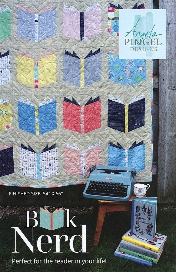 Pattern: Book Nerd Quilt by Angela Pingel