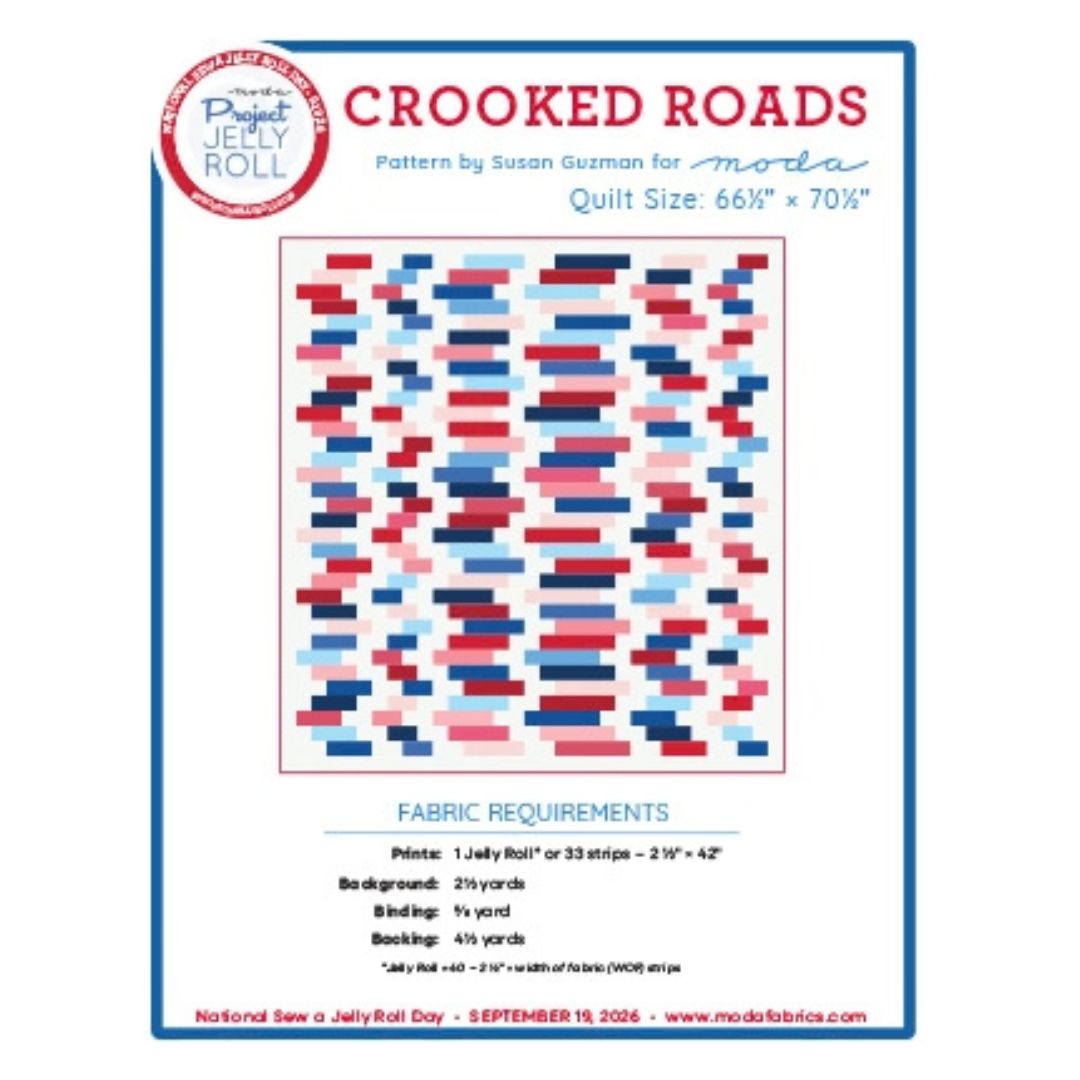 Crooked Roads Quilt FREE PDF Download