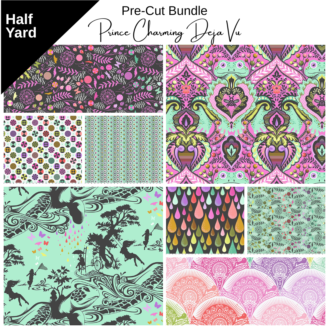 PREORDER Prince Charming Deja Vu (8) - Half Yard Bundle