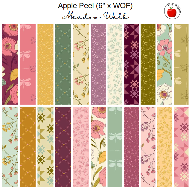 6" Apple Peel (22) - Meadow Walk