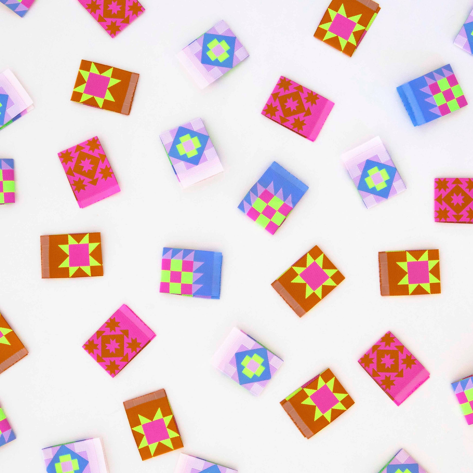 Quilt Label - Sarah Hearts X Then Came June | Star Quilt Block