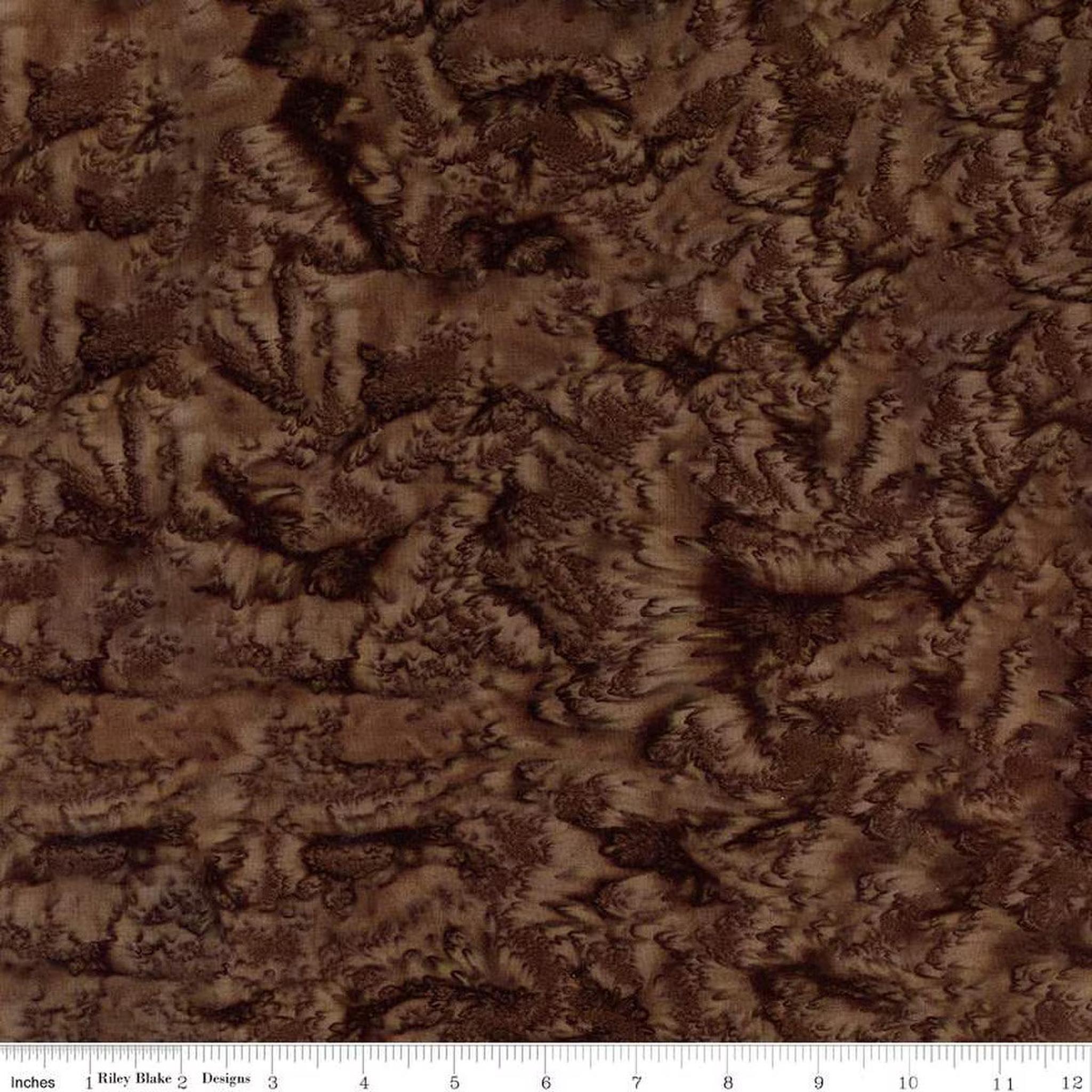 Expressions Batik Hand Dyes by Riley Blake - Chocolate