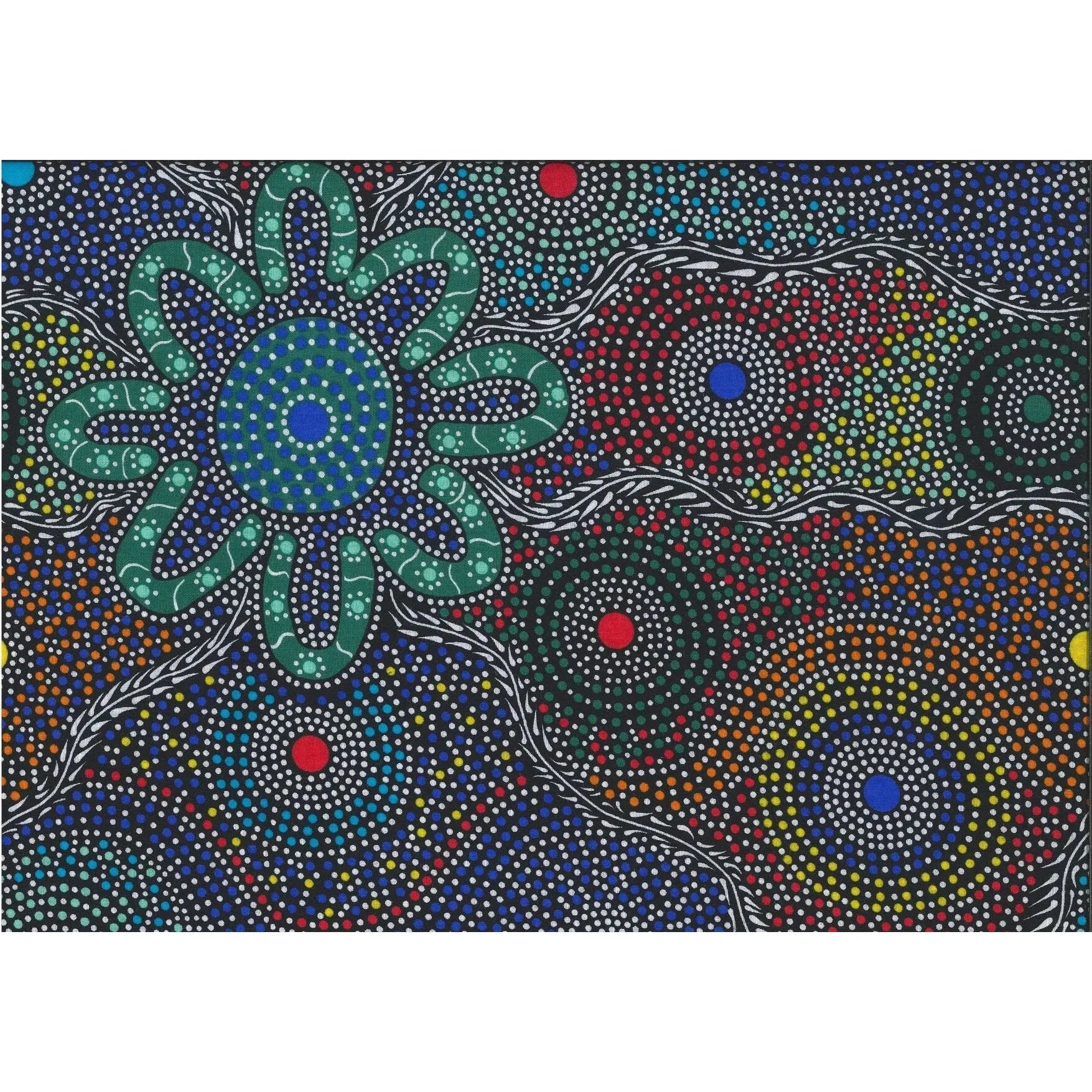 M&S Textiles - Women Dancing: Blue