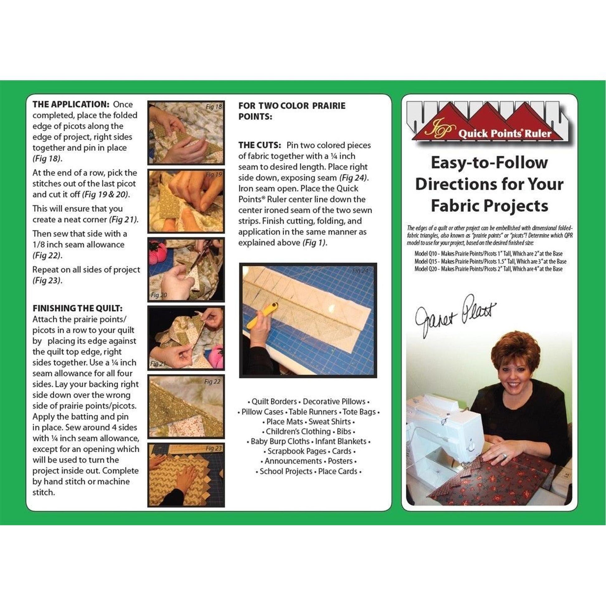 3" Prairie Point Ruler *Final Sale*