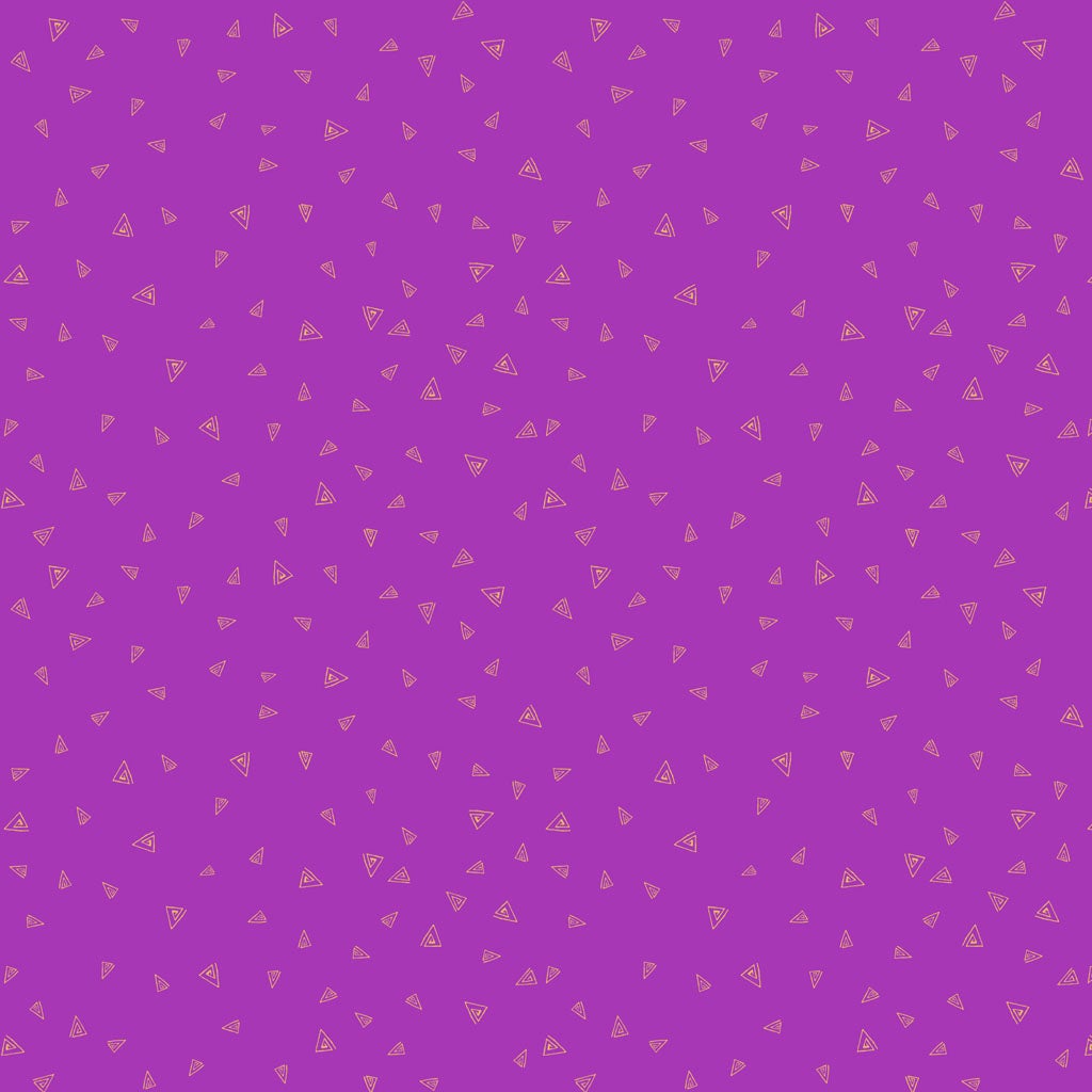 Fantasticats Gold Triangles - Orchid/Gold Metallic