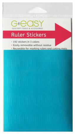 G-Easy Ruler Stickers Tropical Brights