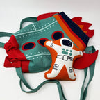 321 Blast Off - Rocket Backpack Panel Multi (36" x 60")