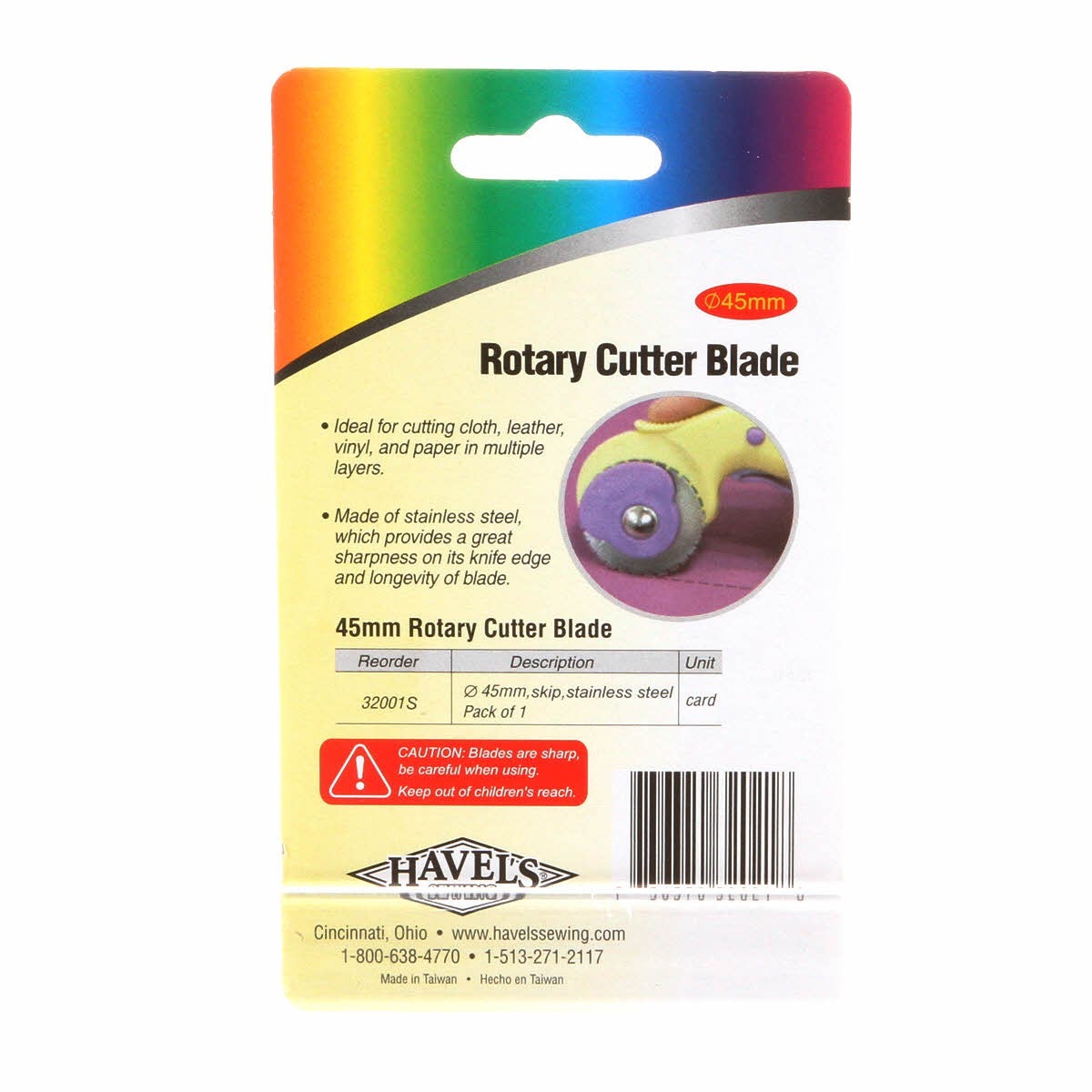 45mm Skip Rotary Cutting Blade