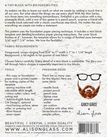 Pattern: Mini Criss Cross