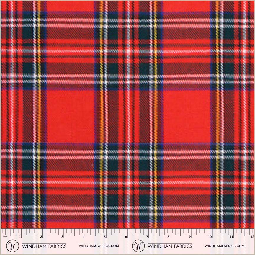 Winterfleece - Stewart Plaid - Red