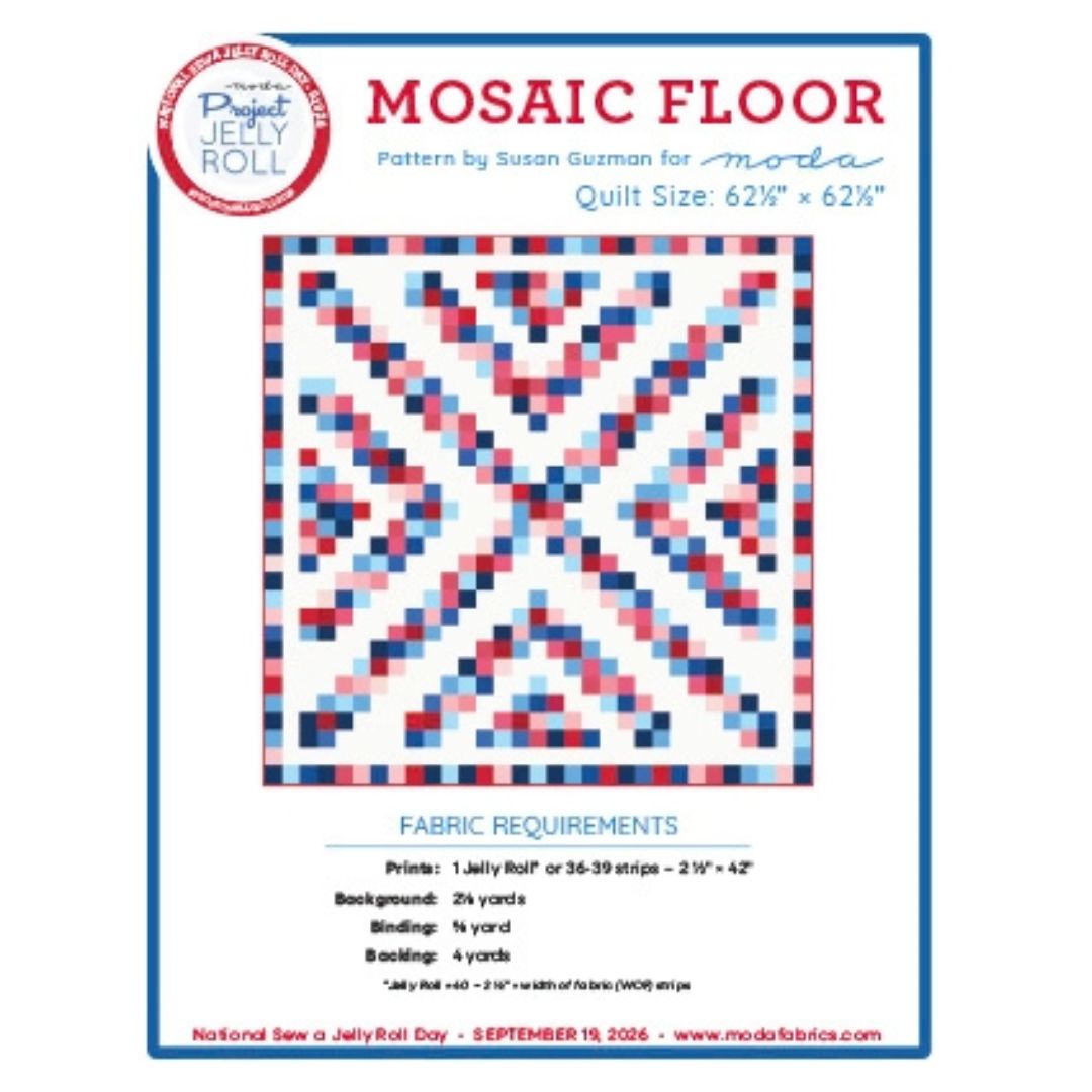 Mosiac Floor Quilt FREE PDF Download