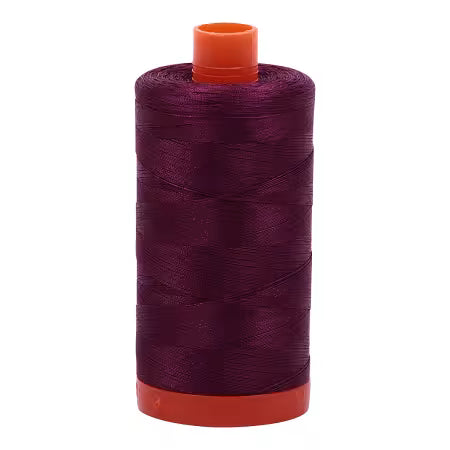 Aurifil Cotton Thread Solid 50wt 1422yds Plum A1050-4030