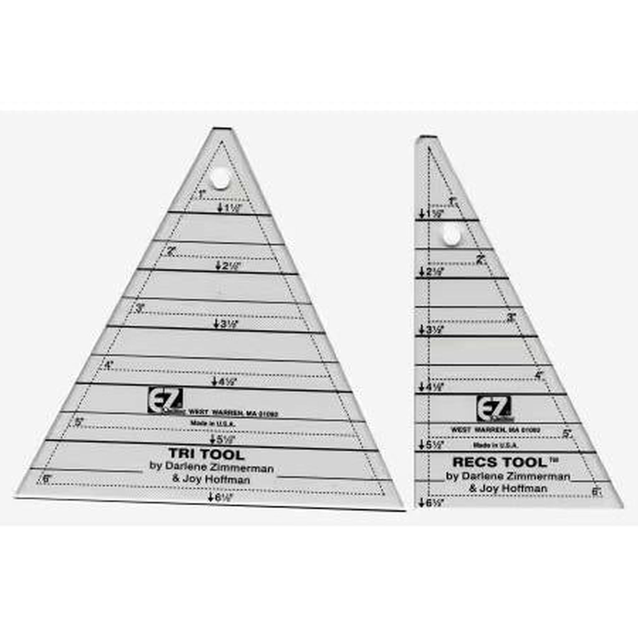Tri-Recs Triangle Ruler