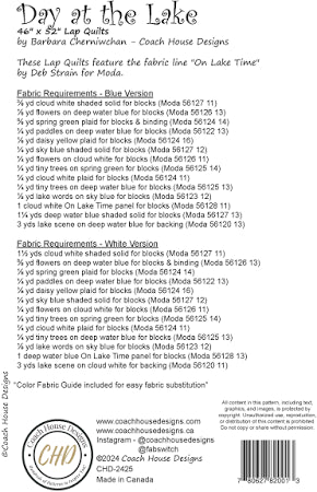 Pattern: Day at the Lake