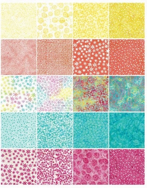 Island Batik Vintage Charm 2 1/2" Strip Pack