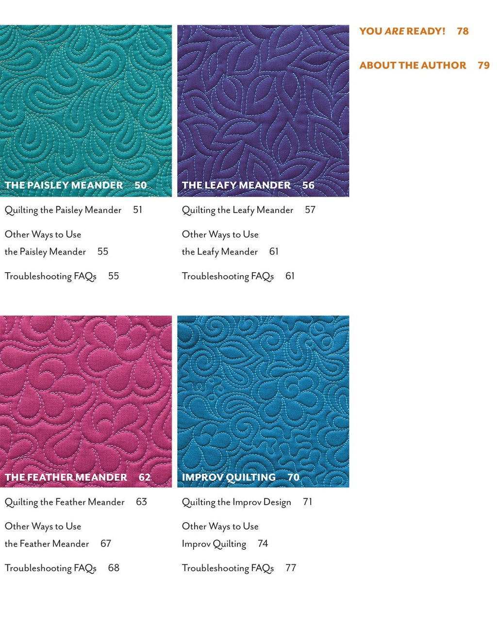 Free-Motion Meandering