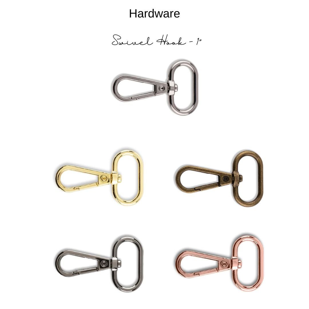 Hardware: Swivel Hook 1” | Multiple Finishes
