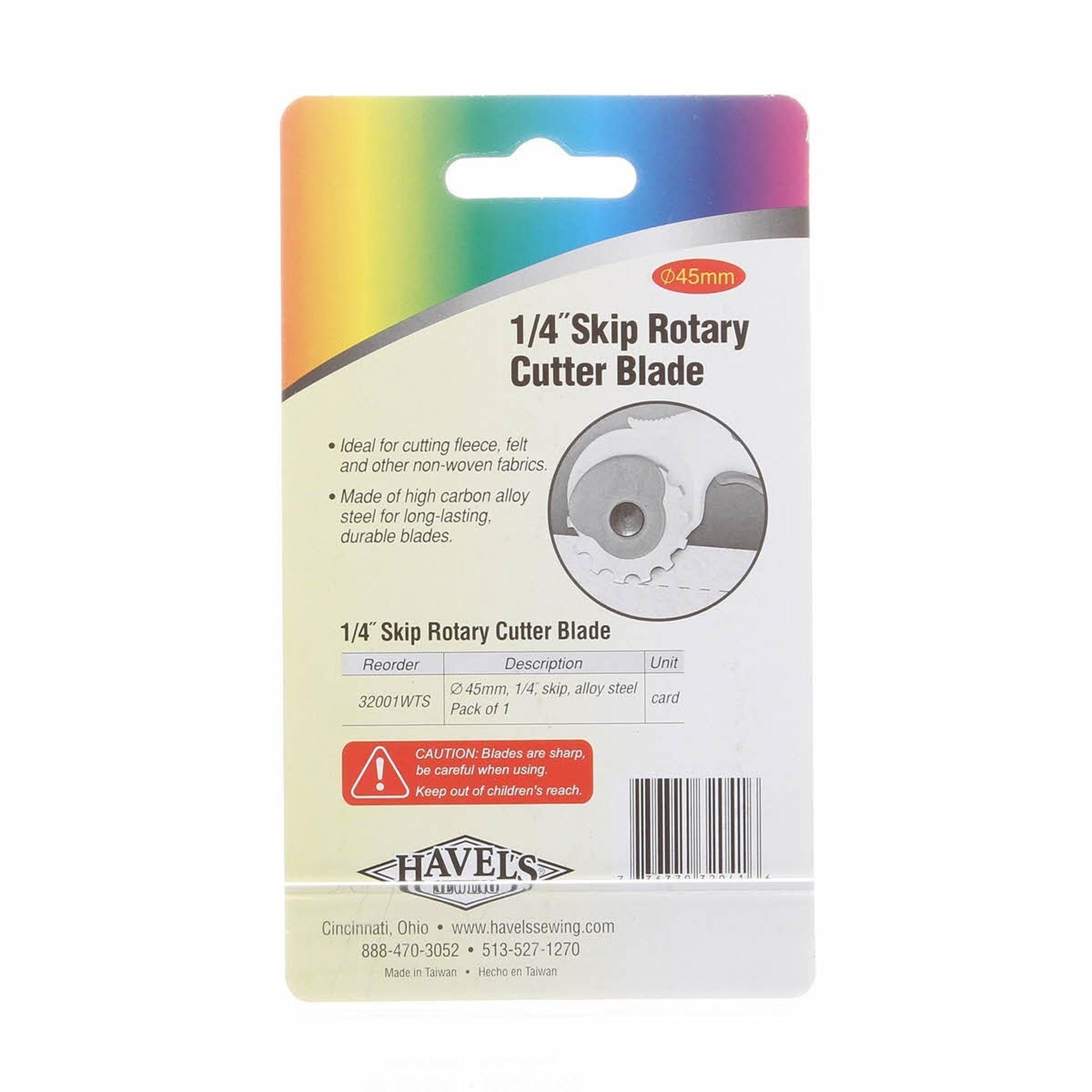 45mm Wide Skip Rotary Cutting Blade