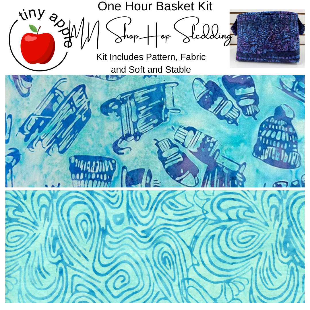 Kit: One Hour Basket - AMNSH 2025 Sledding - Includes Soft and Stable