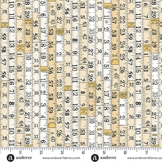 Atelier by Makower - Measurements Cream