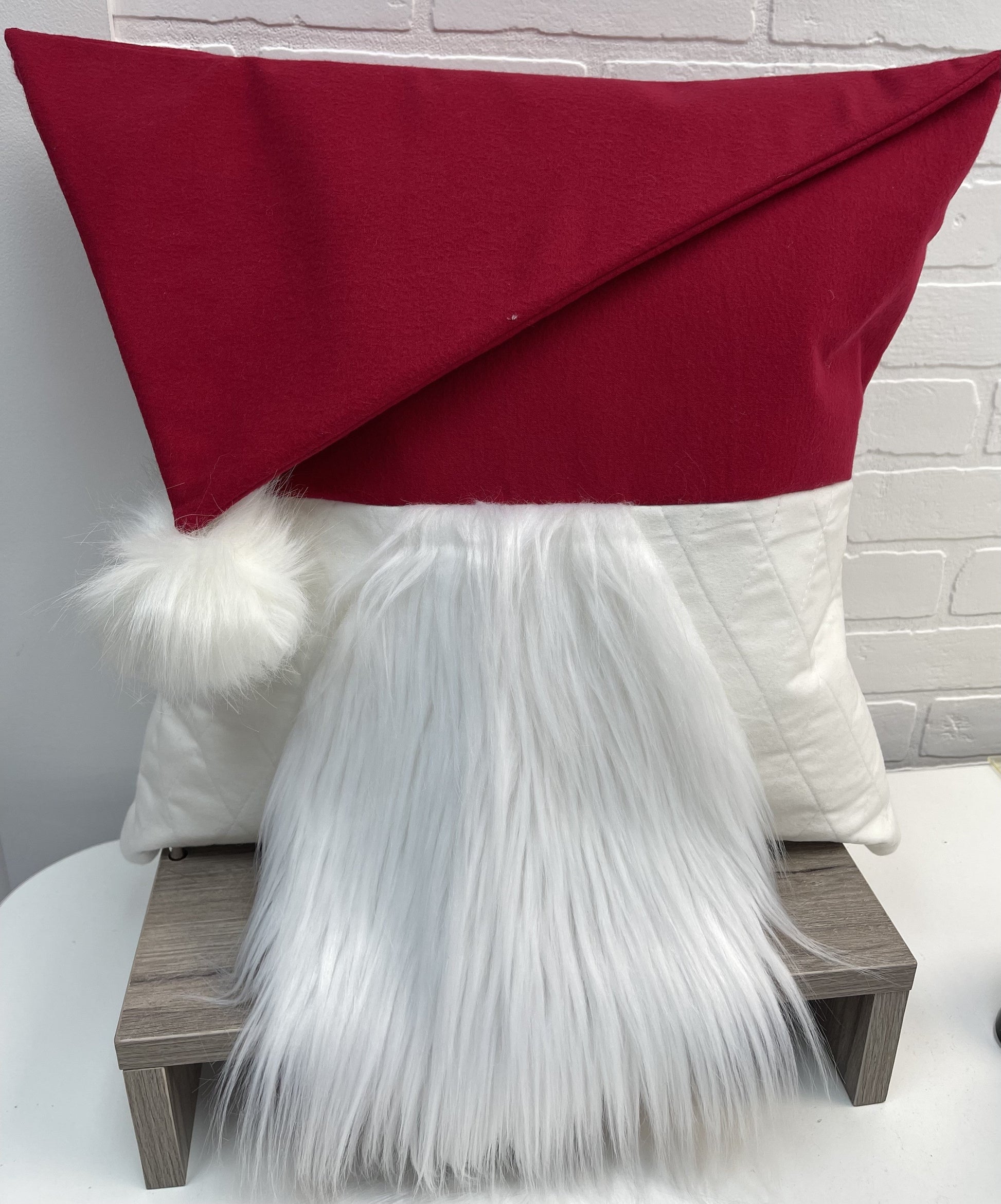 Kit:  KM Large Santa Hat with Beard Includes Pattern