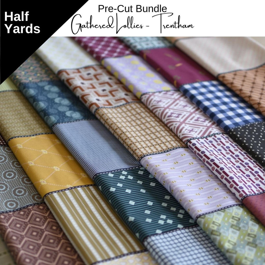 Half Yard Bundle (8) Gathered Lollies – Trentham Greens Bundle