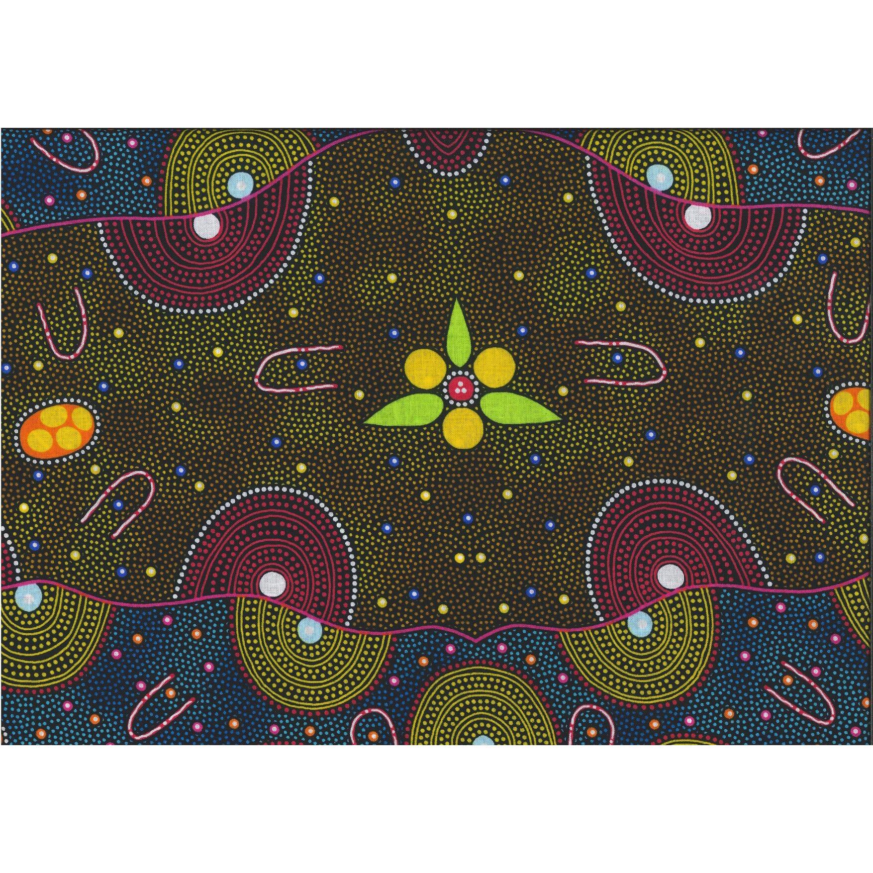 M&S Textiles - Bush Tucker Dreaming: Multi