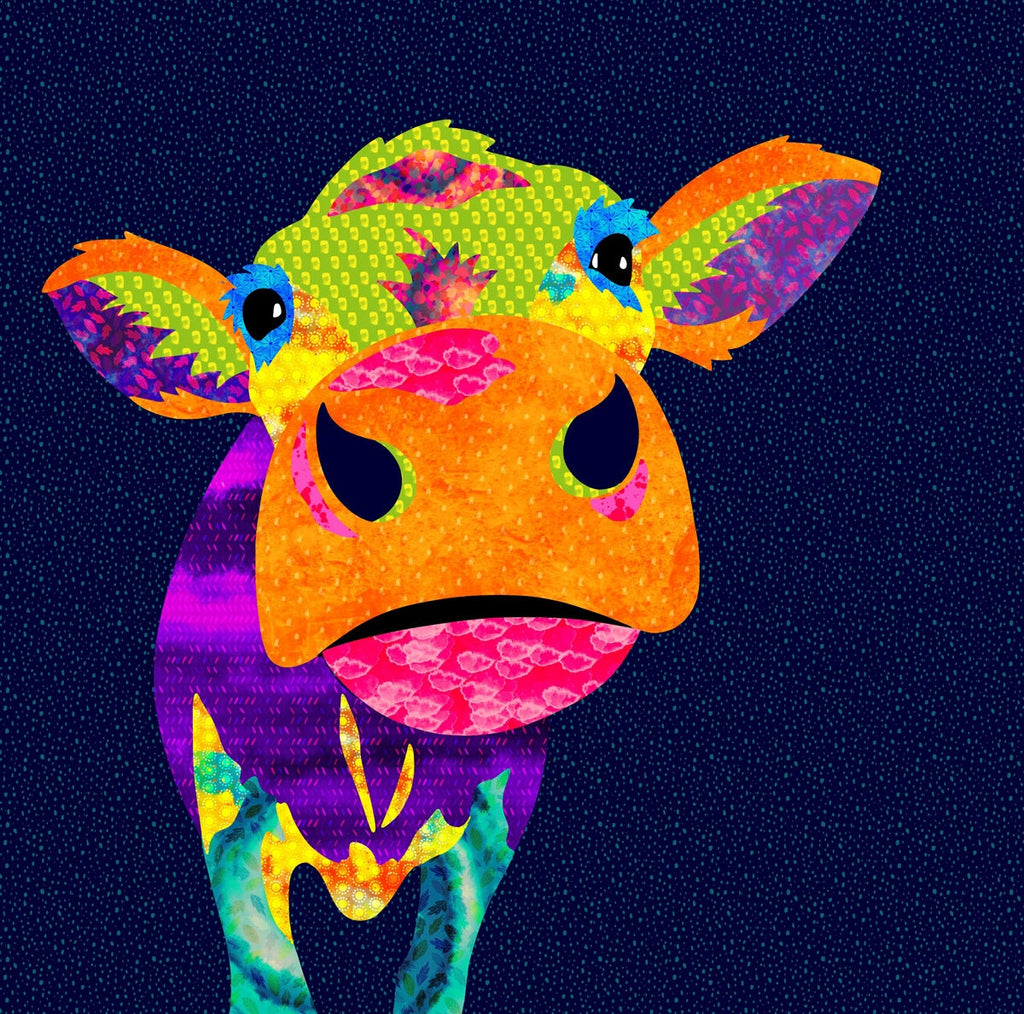 The Farmyard Collection Daisy the Cow - Panel (36"x44")