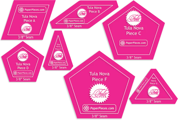 Acrylic Templates for Tula Nova or Tula Super Nova