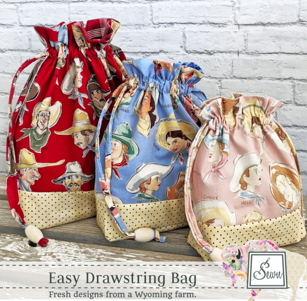 Pattern: Easy Drawstring Bag
