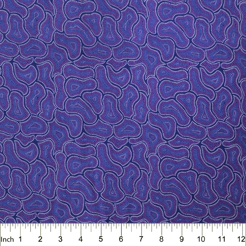 M&S Textiles - Bush Seeds Purple