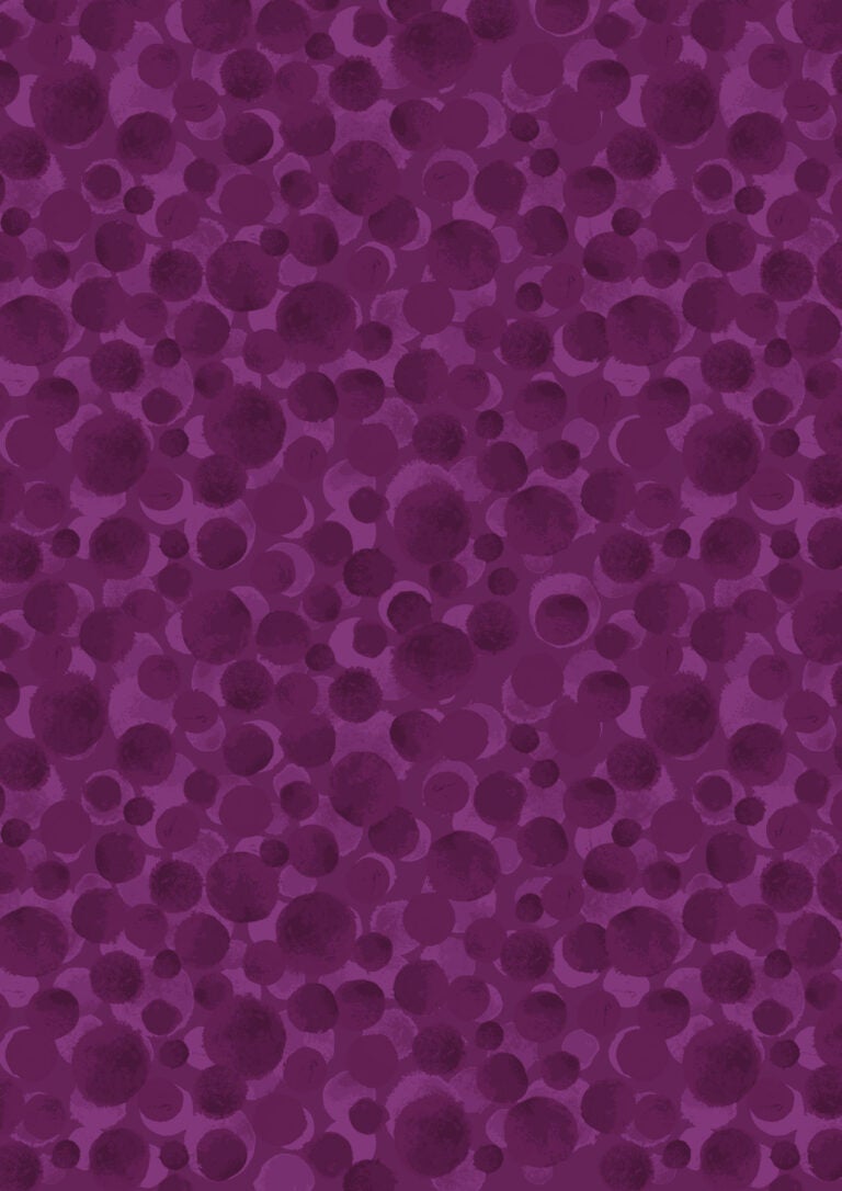 Bumbleberries by Lewis & Irene - Royal Purple