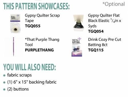 Pattern: Scrappy Mug Cozy