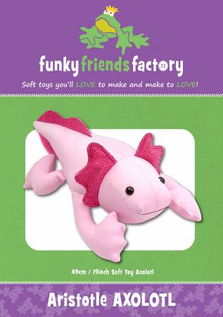 Pattern: Funky Friends Factory Aristotle AXOLOTL