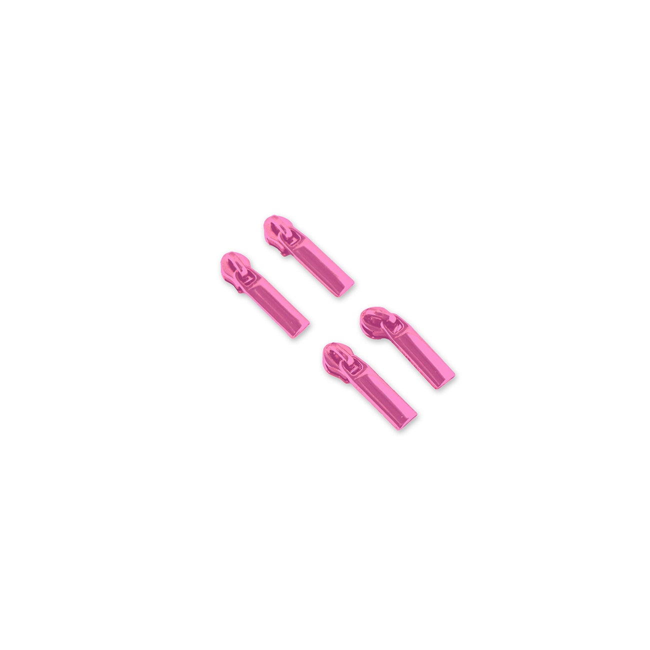 Hardware: Four Tula Pink #5 Rectangle Zipper Pulls