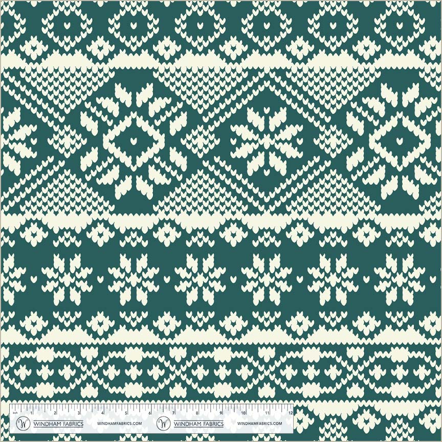 Winterfleece - Fair Isle - Spruce