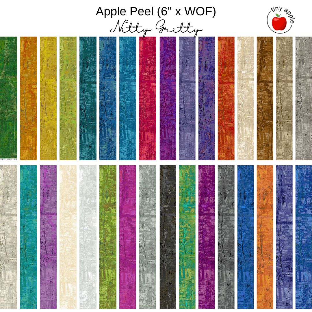 6" Apple Peels (32) - Nitty Gritty