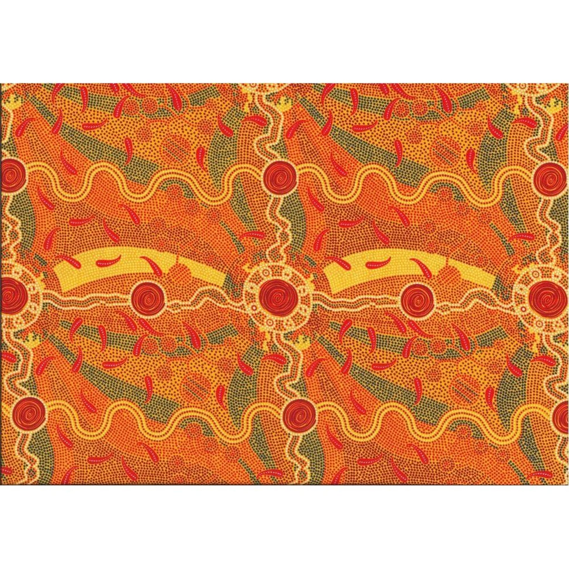 M&S Textiles Roaring Forties - Yellow