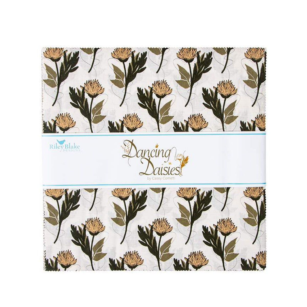 Dancing Daisies Layer Cake (42 pieces)