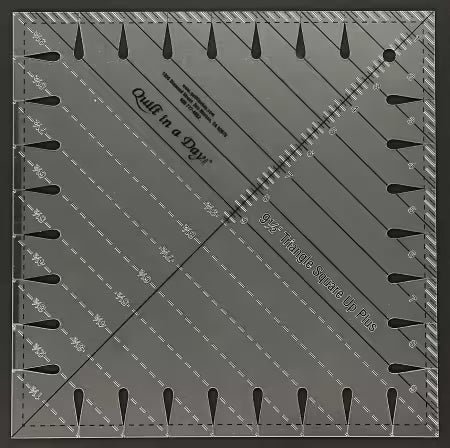 9 1/2 Triangle Square Up PLUS Ruler