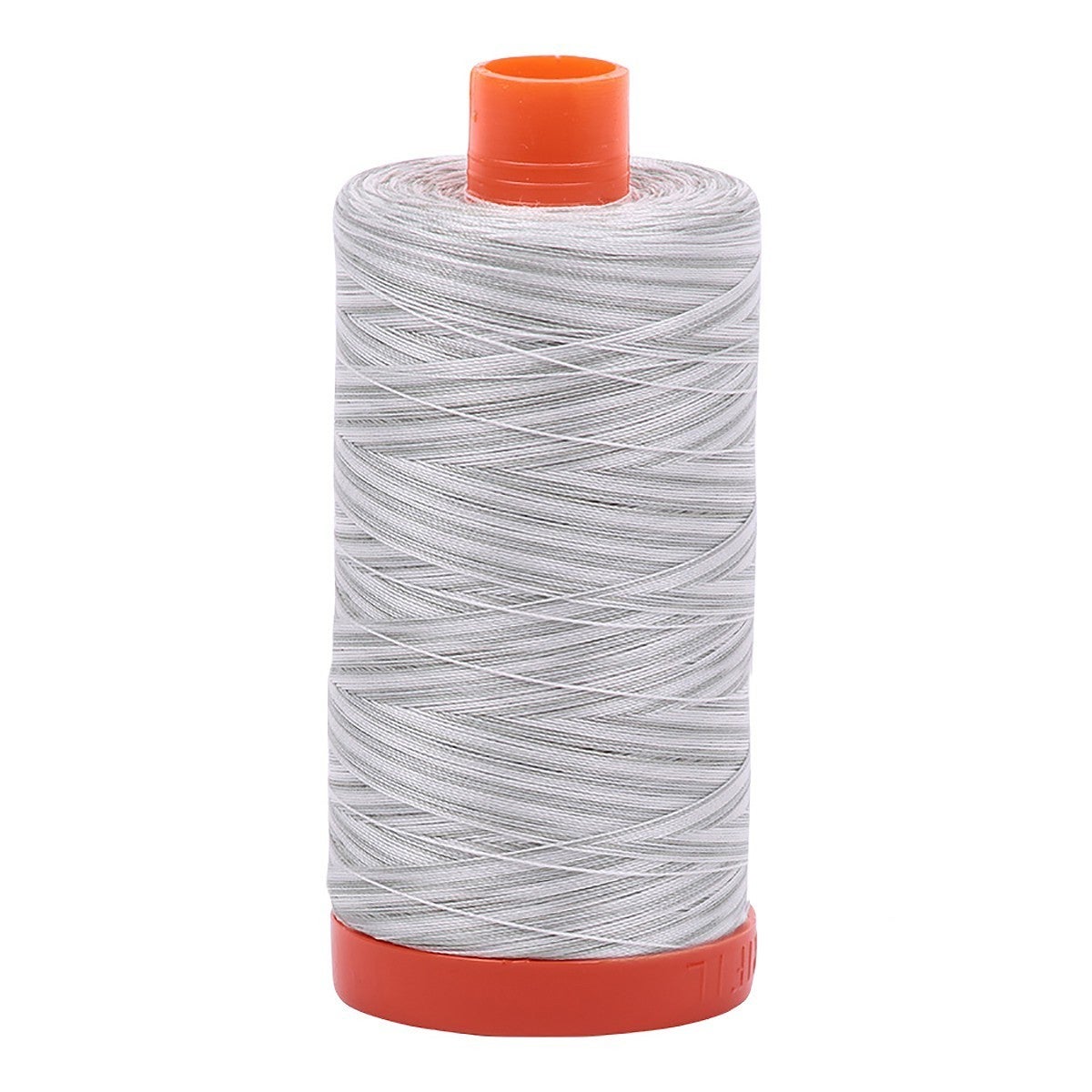 Aurifil Cotton Thread 50wt - Variegated Light Grey and White a1150-4060
