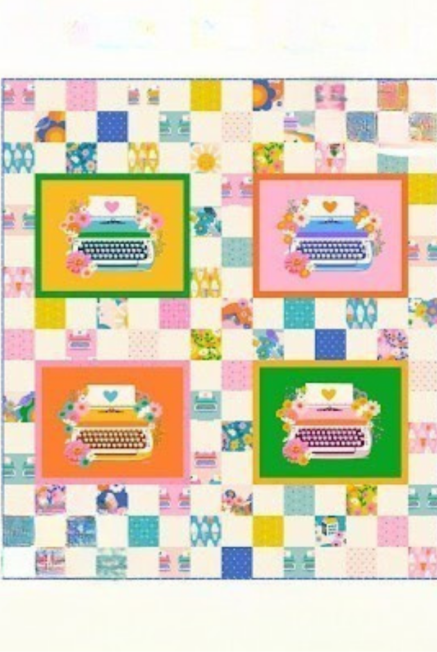 Kit: Chunky Charmer Quilt - Best Day Ever - 63 1/2" x 72 1/2" (Pattern included)