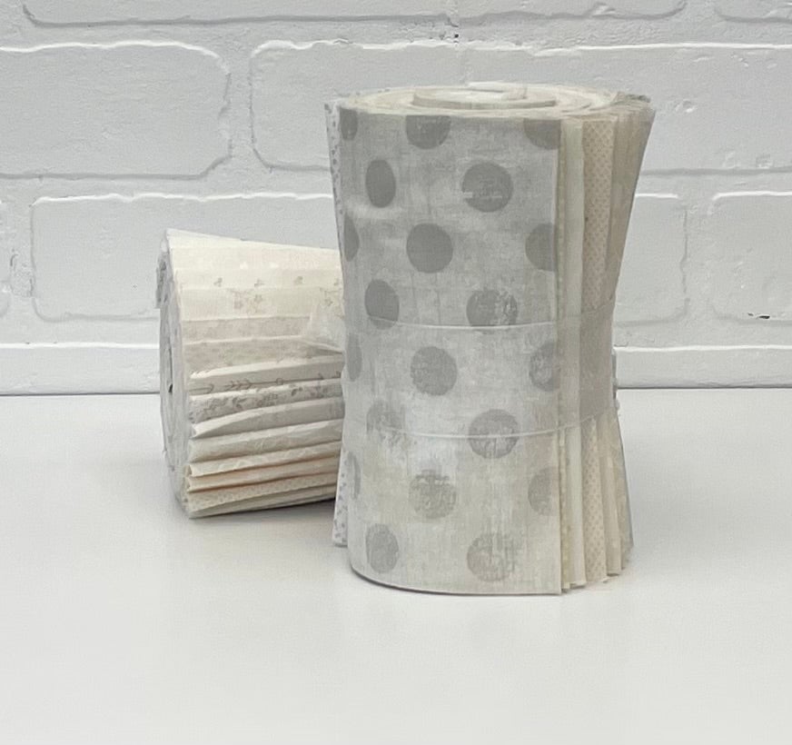 6" Apple Peel (21) Peel of The Month December Winter White