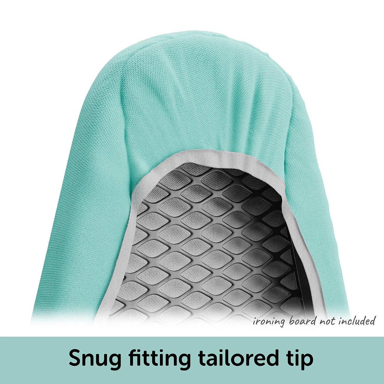 Ironing Board Cover Aqua and Coral
