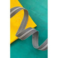 Zipper - Black Stripe Tape with Nickel Teeth #5