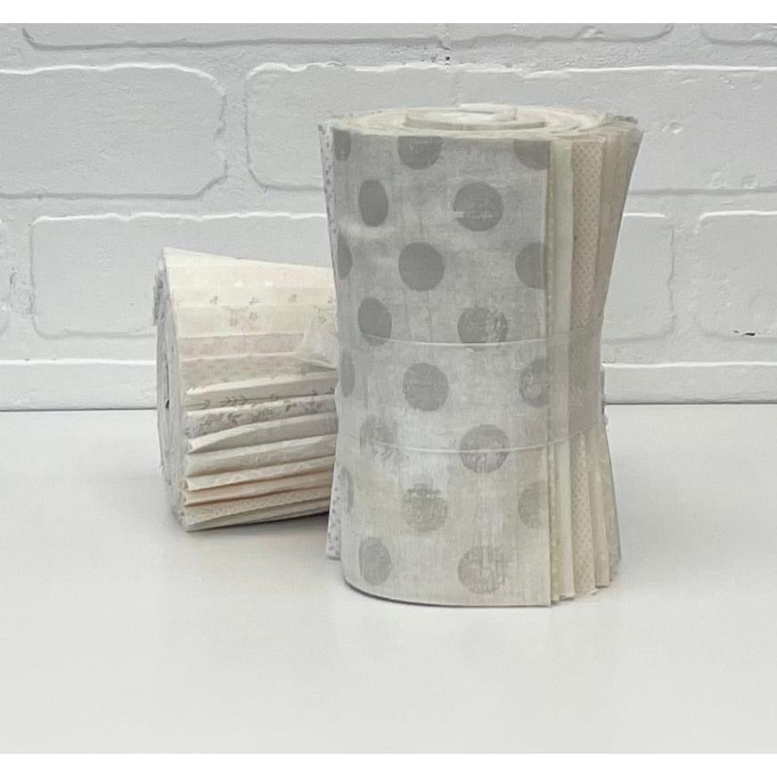 6" Apple Peel (21) Peel of The Month December Winter White