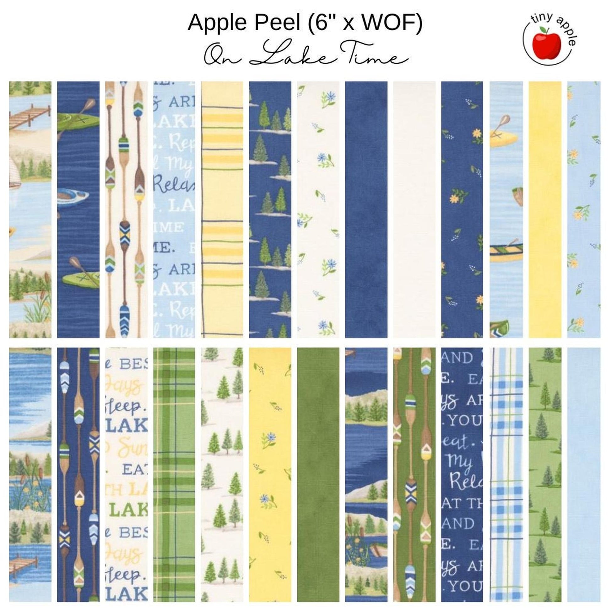 6" Apple Peel (26) - On Lake Time