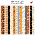 6" Apple Peels (14) - Midnight Moon