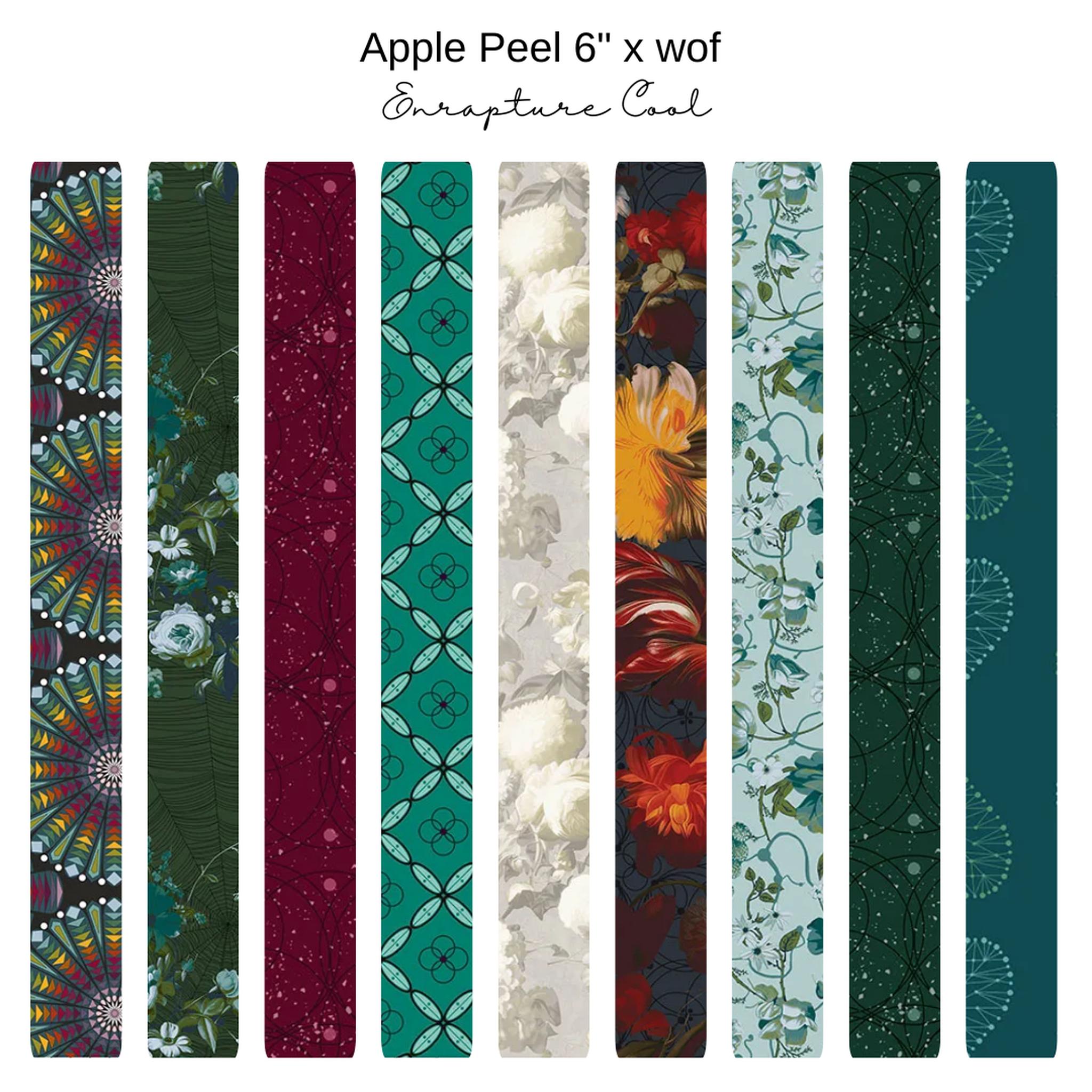 6" Apple Peels (9) - Enrapture by Giucy Giuce Cool